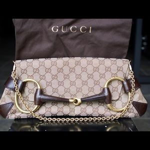 Gucci Horsebit clutch